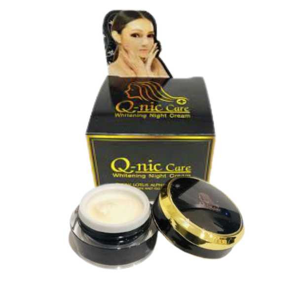 Q-nic care whitening night cream 15gm