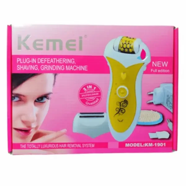 Kemei 2-in-1 Epilator and Electric Lady Shaver